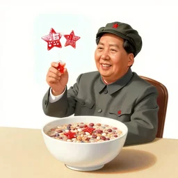 chairman mao red sugar stars kid's cereal commercial