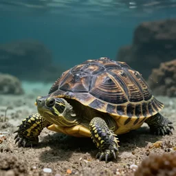 half turtle, half comodo dragon
