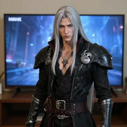 Sephiroth as a guest character in Shadowhunters, HD 8K, TV