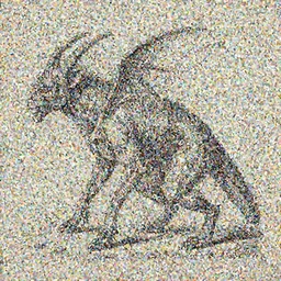 a Cacodemon from Do.depicted as an anatomy illustration from a vintage medical guide, ink sketch, old paper, by Leonardo da Vinci