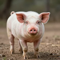 pig in the style of muti