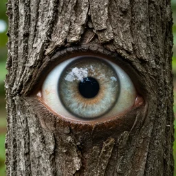 magiceye of a tree