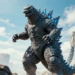 shin godzilla by hideaki anno, hyper realistic, photorealistic