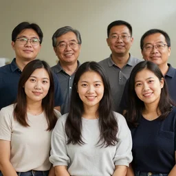 a group of people