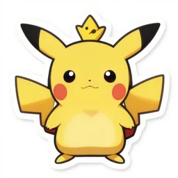cute miss mascot saquedeneu saquedeneu tangela pokemon sticker art, cronobreaker, beeple