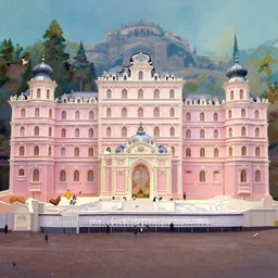grand budapest hotel by studio ghibli