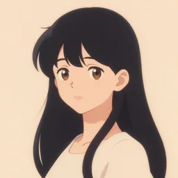 flat - shaded anime girl by davinci