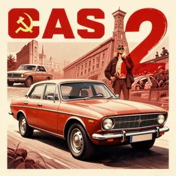 cars 2 as a soviet propaganda poster, hd, intricate detail, 4 k