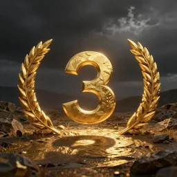 symbols made of gold