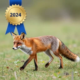 a fox crossed with a human award winning photo