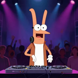 phineas and ferb dj a concert