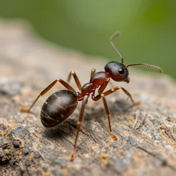 an ant with bulbs as antennae