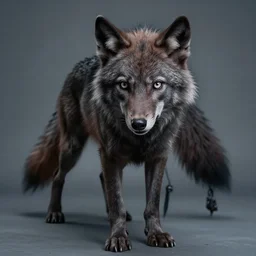 a beautiful color studio photograph of a real female werewolf, cinematic, hyper - realistic, model, horror, fear and love, carl zeiss