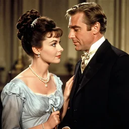 it is a truth universally acknowledged, that a single man in possession of a good fortune, must be in want of a wife. vivien leigh, clark gable, by alex ross