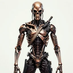 a t - travis scott as 8 0 0 terminator in yusuke murata style, detailed
