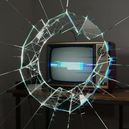 broken mirror, glitch, glitch art, analogue, vhs video effect, old tv effect, high quality, high resolution, lossless quality, 8 k, hdr, 4 k, 1 6 k