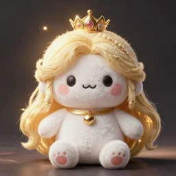 cute fumo plush of the goddess of karmic consequence, deity of fate