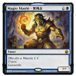 a 1 9 9 0 s painting of magic the gathering artwork