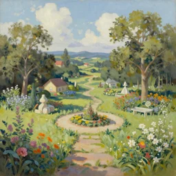 ドリームランド, beautiful oil painting,
