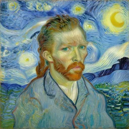 ( ( ( ( ( ( ( ( ( ( ( ( ( ( gioconda ) ) ) ) ) ) ) ) ) ) ) ) ) ), oil painting by van gogh!!!!!, post - impressionism