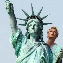 depiction of miss liberty, illustration by mandy jurgens and william adolphe bouguereau, artgerm, 4 k, digital art, surreal, highly detailed, artstation, digital painting, concept art, smooth, sharp focus, illustration by mandy jurgens and william adolphe bouguereau