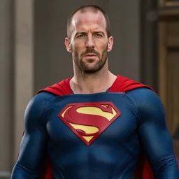 Jason Statham As a superhero 4K detail