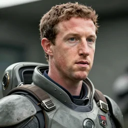 a highly detailed photograph of mark zuckerberg as master chief, no helmet, photorealistic, 4 k, wallpaper, lifelike, highly detailed, movie scene, cinematic, epic