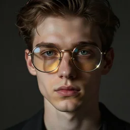 a portrait, art by james jean, anamorphic lenses,