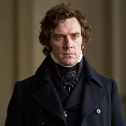 portrait of a victorian man wearing a winter coat, military, highly detailed, fantasy, cinematic lighting, close up, realistic, photograph by elliott & fry