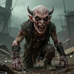 👹🤣, post - apocalyptic, found on artstation, hyperrealistic digital art, hilarious, light - hearted, highly detailed, funny, hahahaha