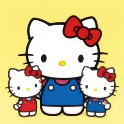 hello kitty mecha, by yoshiyuki sadamoto and tony sandoval.