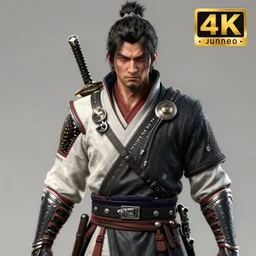 portrait of jerma985 in sekiro, gaming, detailed, 4k