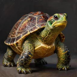 hyper realistic mitch mcconnell as an anthropomorphic turtle, painted by greg rutkowski, artgerm, beautiful lighting, masterpiece, epic, 4 k