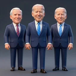 3 d model of joe biden