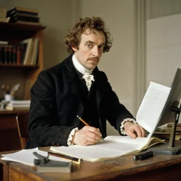 jules verne in the atelier