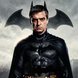 rowan atkinson plays batman in this gritty reboot of the batman franchise, movie poster, 2 0 2 0