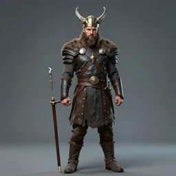 Viking warrior. realistic, photo studio, HDR, 8k, trending on artstation