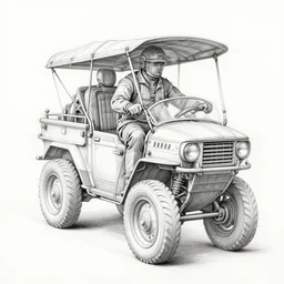 scav on patrol, highly detailed sketch, intricate, elegant, highly detailed, pencil, concept art, smooth, sharp focus, illustration, art by karl kopinkski, octane render, unreal engine, 8 k inspired by escape from tarkov