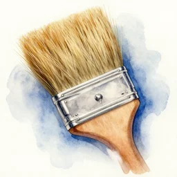 gigantic watercolor brush