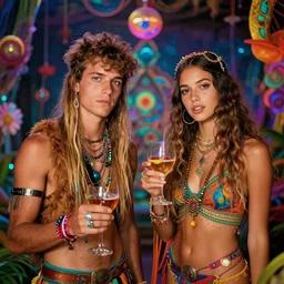 nigel and angelica on lsd acid psychedelic in aruba