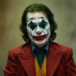 film still of Willem Dafoe as joker in the new Joker movie