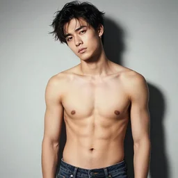 a very handsome rebellious hot young guy, 2 0 4 8 photo