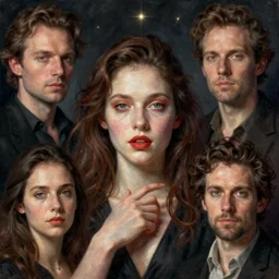 portrait, nightmare anomalies, flirt by dariusz zawadzki, kenneth blom, mental alchemy, james jean, pablo amaringo, naudline pierre, contemporary art, hyper detailed