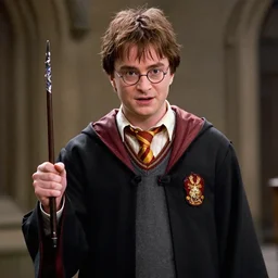 dwight schrute playing hagrid in a harry potter movie