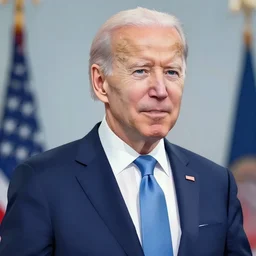 Joe Biden as an anime villain