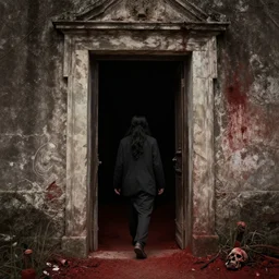 photograph first view of entering hell afterlife after death