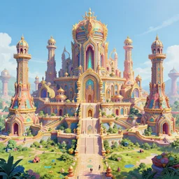 A lost advanced civilization full of life and unimaginable beauty, vibrant color scheme, highly detailed, in the style of romanticism, cinematic, artstation, Moebius, Greg rutkowski