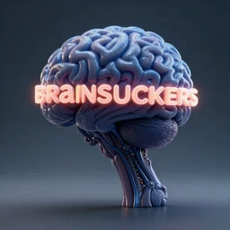 movie titles with the inscription alien brainsuckers, masterpiece. rendered in blender, ultra realistic, smooth shading, ultra detailed, high resolution, cinematic, unreal 6