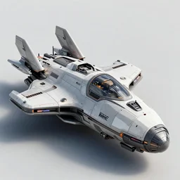 a warframe spaceship by 3 d hard surface artist,
