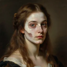 de los muertos portrait of giorno giovanna, artstation